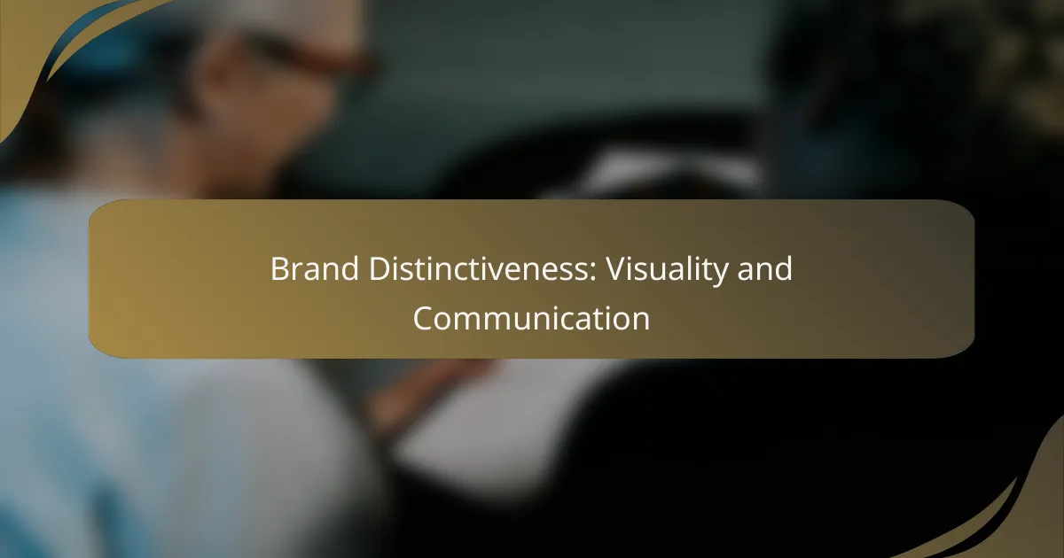 Brand Distinctiveness: Visuality and Communication